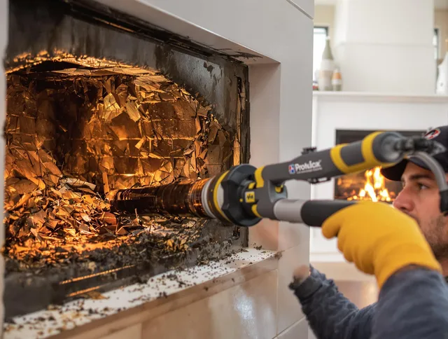 Professional chimney cleaning by Pooler Chimney Sweep in Pooler, GA
